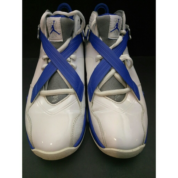 Jordan Other - Nike Jordan 8.0 Size 9 White/Royal Blue 467807-102